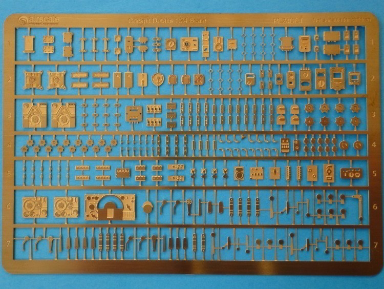 Airscale 1/24 Photo-Etched Cockpit Details