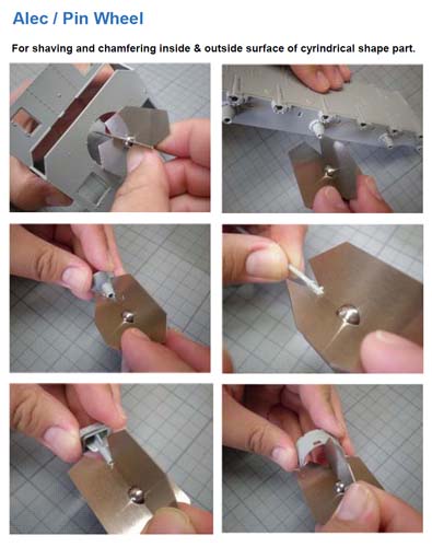 Alec Pinwheel Precision Chamfering Tool