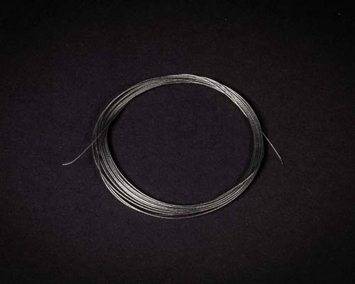 Anyz Braided Cord Ø 0.5mm (2 Meters / 79 Inches) Steel