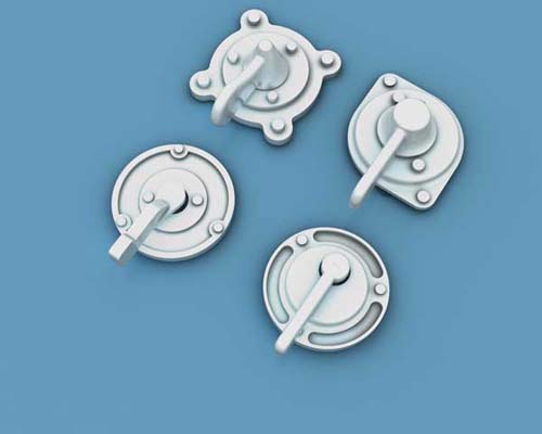 Anyz 1/32-1/35 Magneto/Fuel Selector Switches (40 sets)