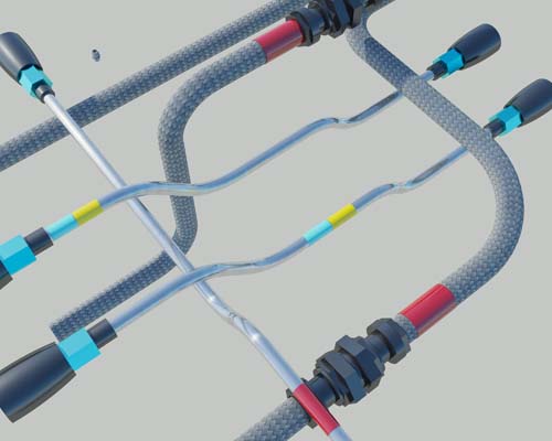 Anyz Universal Lines 0.07mm - 1.50mm (blue) Decals