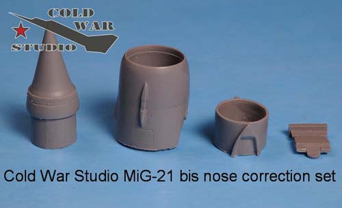 Cold War Studio 1/48 MiG-21 Nose Correction Set