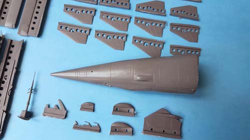 Cold War Studio 1/48 MiG-25BM Conversion Set