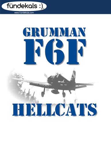 fündekals 1/24 F6F-5 Hellcats Decal Set