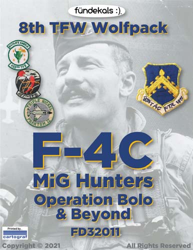 fündekals 1/32 F-4C MiG Hunters - Operation Bolo & Beyond Decal Set