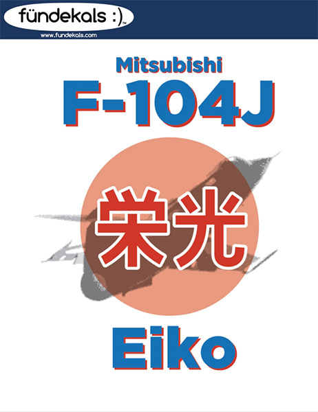 fündekals 1/48 F-104J Eiko Decal Set