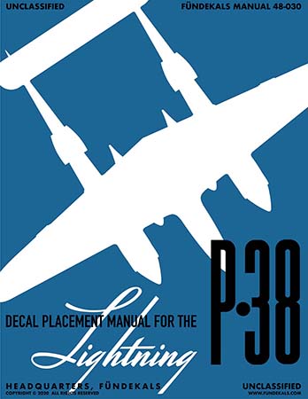 fündekals 1/48 P-38E/F/G/H Lightnings Decal Set