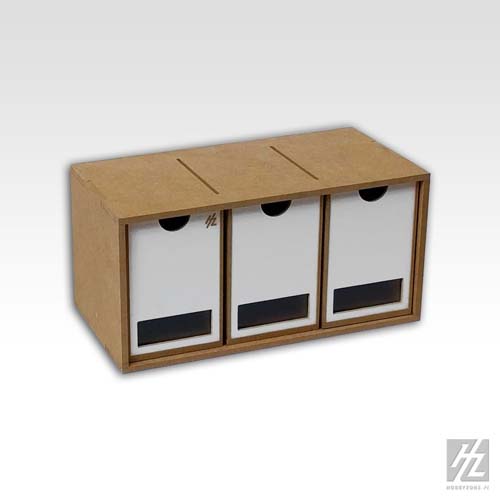 OM01b Three-Drawer Module