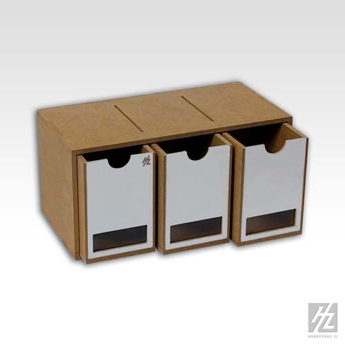 OM01b Three-Drawer Module