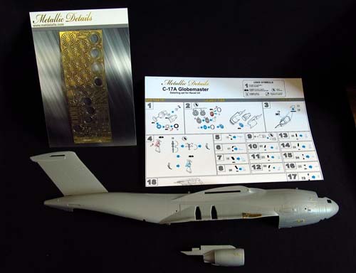 Metallic Details 1/144 C-17 Globemaster III Exterior Detail Set