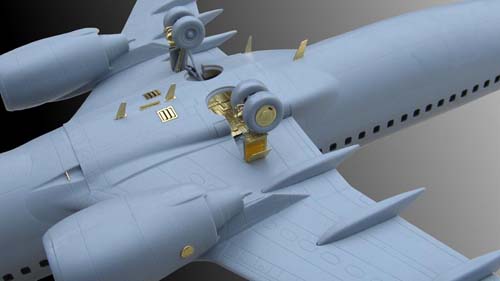 Metallic Details 1/144 737 MAX Exterior Detail Set