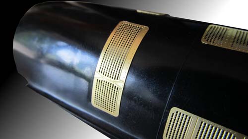Metallic Details 1/48 SR-71 Grids and Jet Nozzles Detail Set