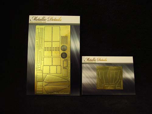 Metallic Details 1/48 MiG-25 Air Intakes Detail Set