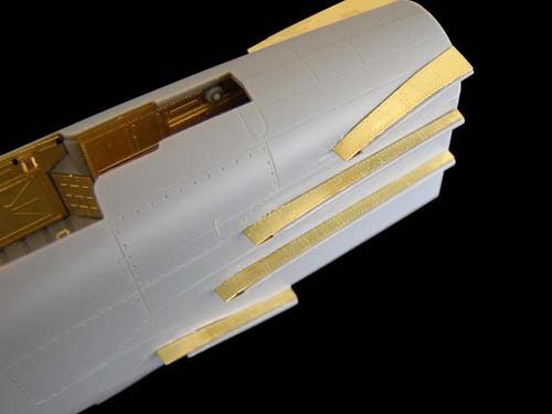 Metallic Details 1/48 MiG-25 Air Intakes Detail Set