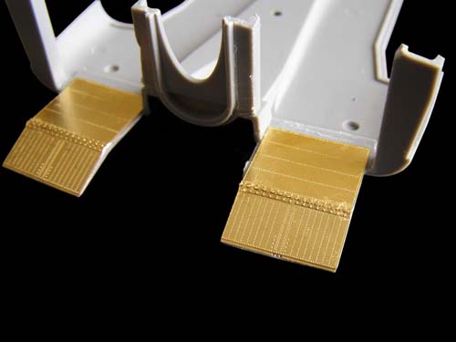 Metallic Details 1/48 MiG-25 Air Intakes Detail Set