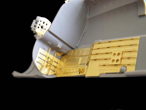 Metallic Details 1/48 MiG-25 Wheel Bays Detail Set