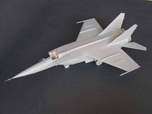 Metallic Details 1/48 MiG-25 Exterior Detail Set