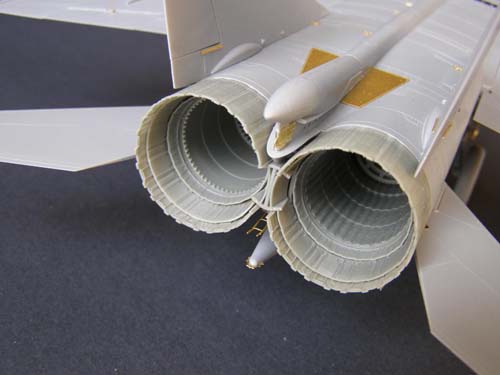Metallic Details 1/48 MiG-25 Exterior Detail Set