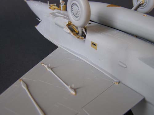 Metallic Details 1/48 MiG-25 Exterior Detail Set