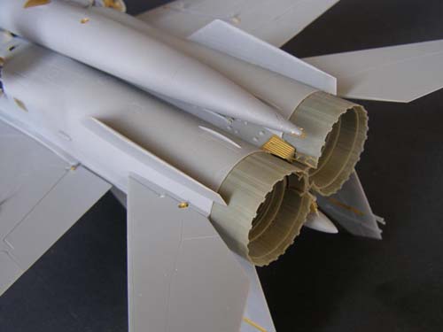 Metallic Details 1/48 MiG-25 Exterior Detail Set
