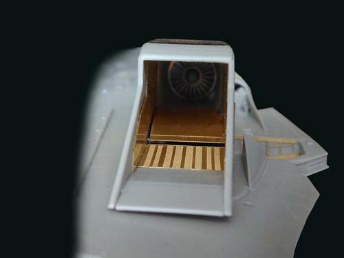 Metallic Details 1/48 Su-35 Air Intakes and Nozzles Detail Set