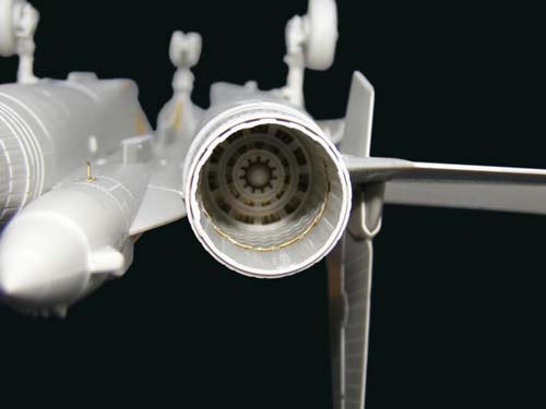 Metallic Details 1/48 Su-35 Air Intakes and Nozzles Detail Set