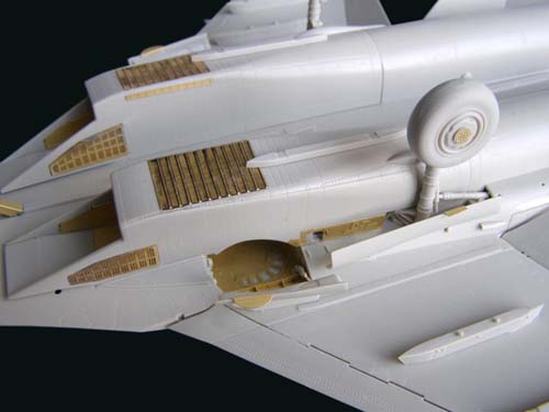 Metallic Details 1/48 Su-35 Air Intakes and Nozzles Detail Set