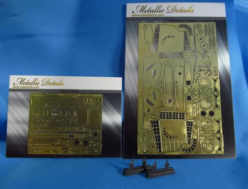 Metallic Details 1/48 Su-27 Landing Gear Detail Set
