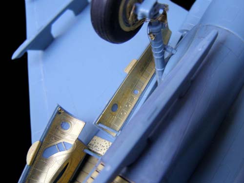 Metallic Details 1/48 Su-27 Landing Gear Detail Set