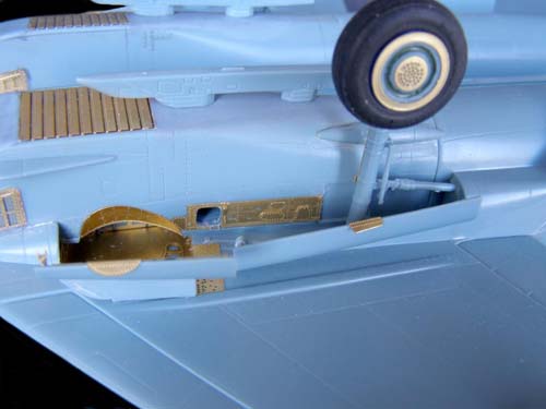 Metallic Details 1/48 Su-27 Landing Gear Detail Set
