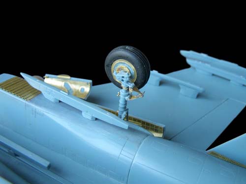 Metallic Details 1/48 Su-27 Landing Gear Detail Set