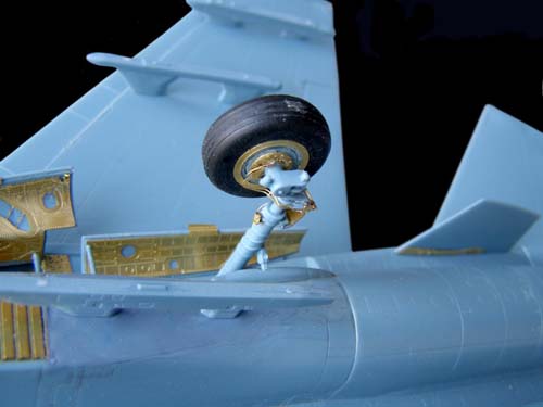 Metallic Details 1/48 Su-27 Landing Gear Detail Set