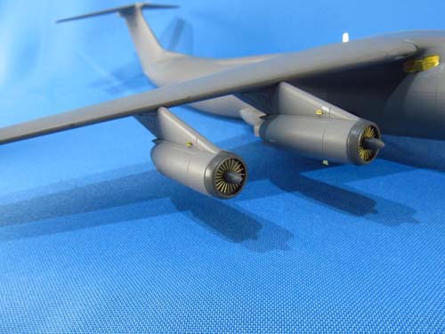 Metallic Details 1/144 C-141 Engines Detail Set