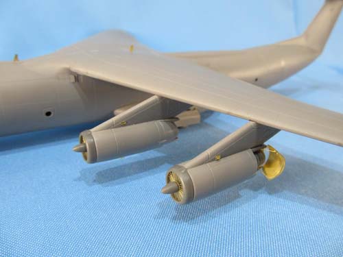 Metallic Details 1/144 C-141 Engines Detail Set