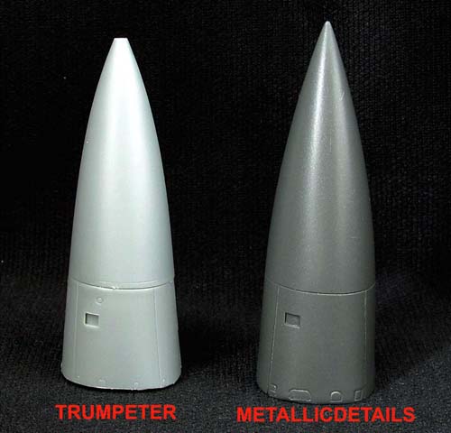 Metallic Details 1/48 MiG-23 Corrected Radome