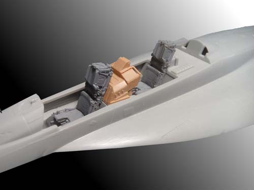 Metallic Details 1/48 F/A-18F Advanced Crew Station (rear cockpit)
