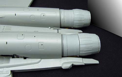 Metallic Details 1/48 MiG-29 Jet Nozzles Set