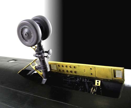 Metallic Details 1/48 SR-71 Blackbird Landing Gear Set