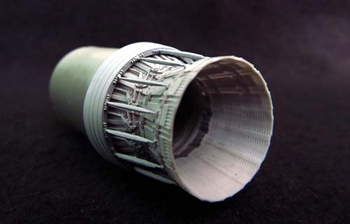 Metallic Details 1/48 F-15 Featherless Open Afterburner Nozzle Set