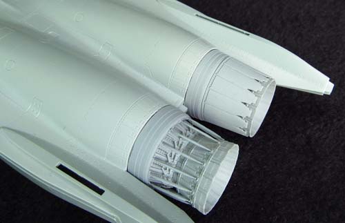 Metallic Details 1/48 F-15 Featherless Open Afterburner Nozzle Set