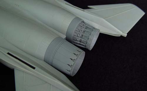 Metallic Details 1/48 F-15 Featherless Open Afterburner Nozzle Set