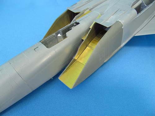Metallic Details 1/48 MiG-25 Air Intake Detail Set