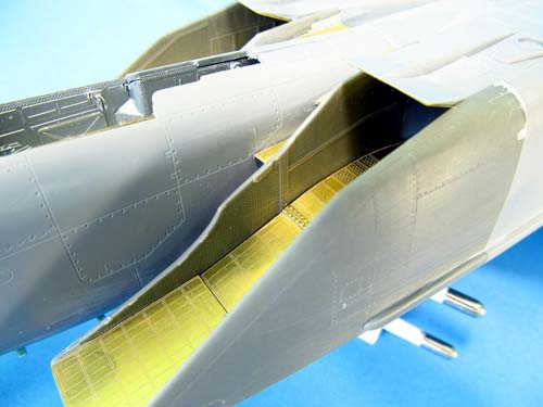 Metallic Details 1/48 MiG-25 Air Intake Detail Set