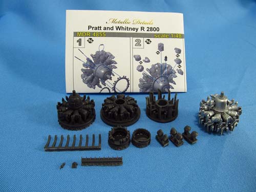 Metallic Details 1/48 Pratt & Whitney R-2800 Engine