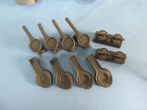 Metallic Details 1/48 B-17 Turbochargers
