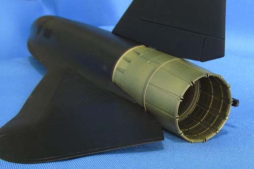 Metallic Details 1/48 SR-71 Blackbird Afterburner Nozzles Set