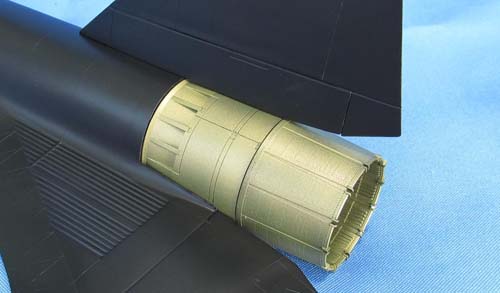 Metallic Details 1/48 SR-71 Blackbird Afterburner Nozzles Set