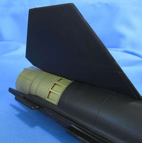 Metallic Details 1/48 SR-71 Blackbird Afterburner Nozzles Set
