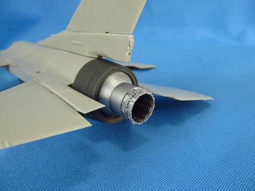 Metallic Details 1/48 F110 (closed) Engine Nozzle (Tamiya F-16)