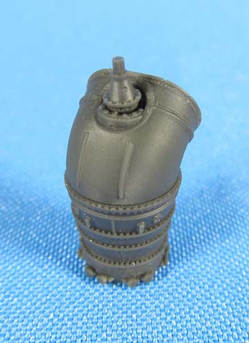 Metallic Details 1/48 Mi-24 Exhaust Duct Detail Set (Zvezda)